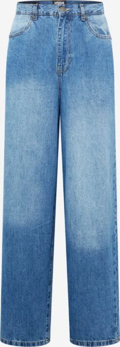 URBAN CLASSICS Straight Regular Jeans 90‘s Heren Blauw