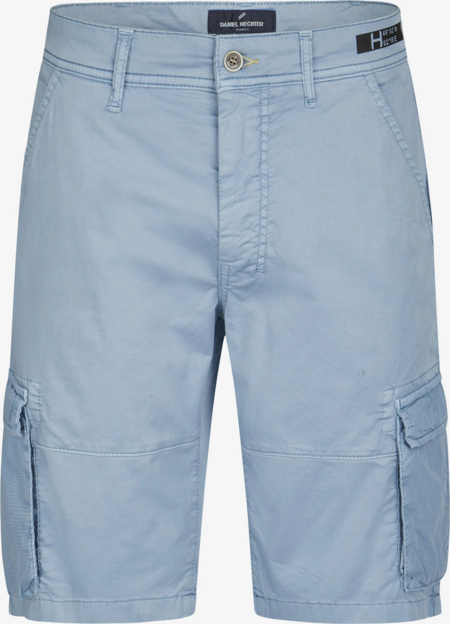 Cargo Shorts Regular Cargobroek Heren Lichtblauw