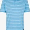 TOM TAILOR Denim Polos Shirt Heren Lichtblauw