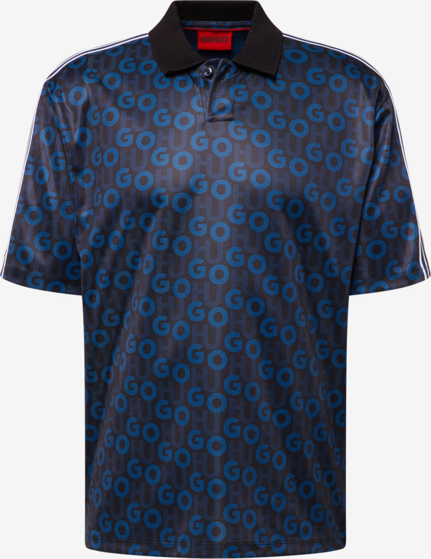 Hugo Polos Shirt Dunlun Heren Blauw / Marine / Nachtblauw 1 Hugo Polos Shirt Dunlun Heren Blauw / Marine / Nachtblauw