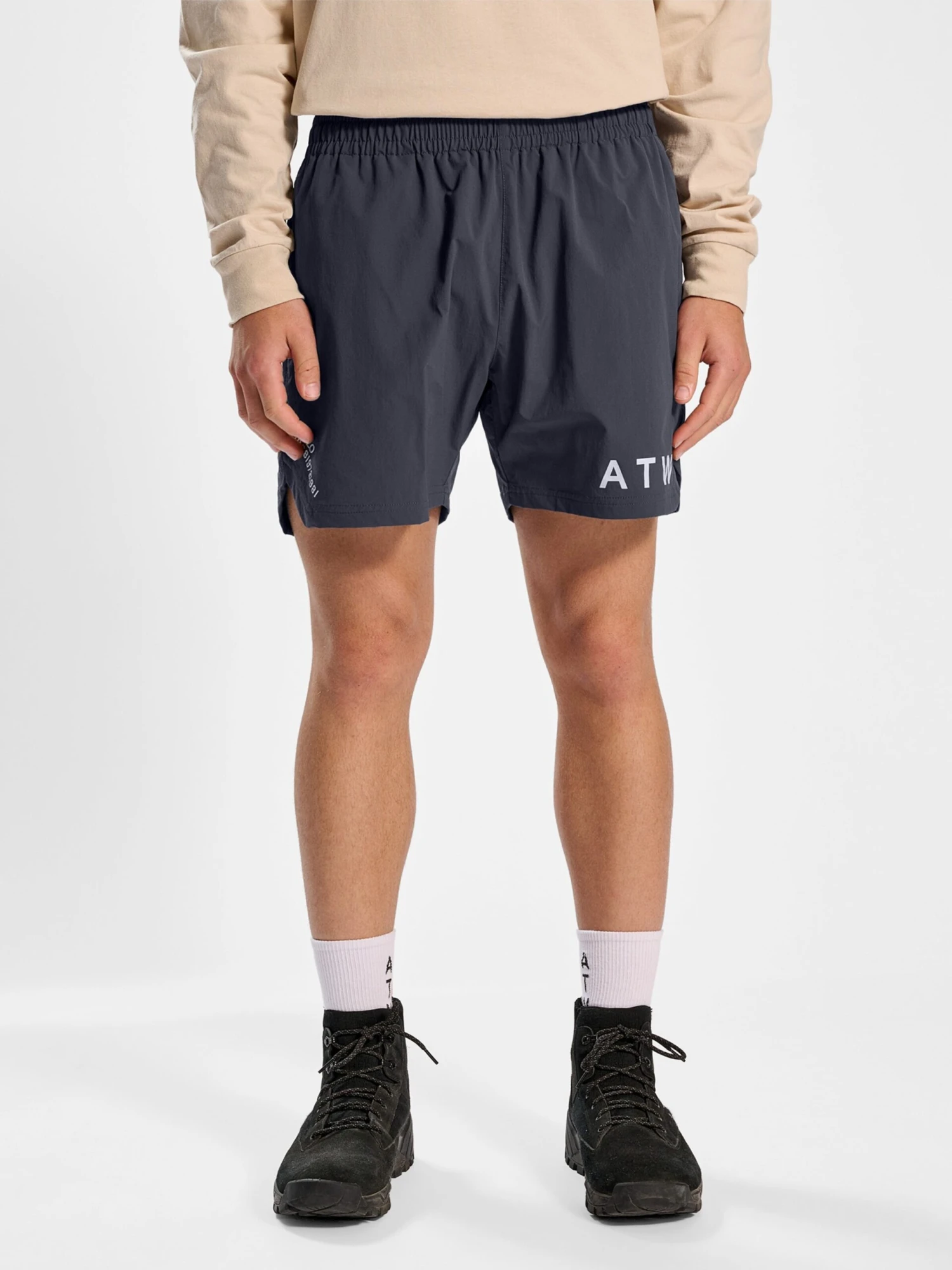 Halo Shorts Regular Broek Heren Antraciet 4 Halo Shorts Regular Broek Heren Antraciet - Afbeelding 4