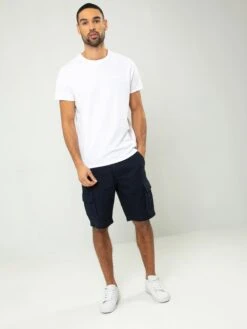 Threadbare Cargo Shorts Regular Cargobroek Bute Heren Navy -Herenkleding Winkel 065e3faf3b63da9baeb76cbb99d5b8bb