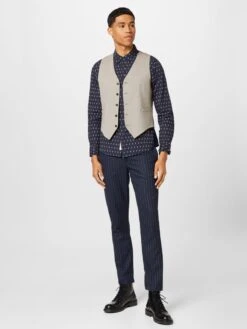 Tiger Of Sweden Gilets Gilet WAYDE Heren Beige Gemêleerd -Herenkleding Winkel 079bcf86216f9f62ec23ab979b162027