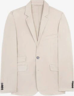 Scalpers Blazers Regular Fit Colbert Heren Beige