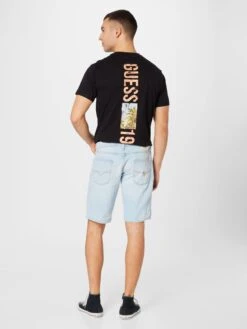 Guess Denim Shorts Regular Jeans Heren Lichtblauw -Herenkleding Winkel 0a5633832468948bc5f3fbe1075a6beb