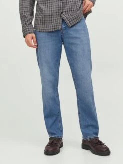 Jack & Jones Jeans Loosefit Jeans Chris Heren Blauw -Herenkleding Winkel 0a56c4a16054eb3428611bca6f74d39b