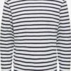 Selected Homme Longsleeves Shirt Briac Heren Navy / Wit