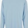 URBAN CLASSICS Longsleeves Shirt Heren Lichtblauw