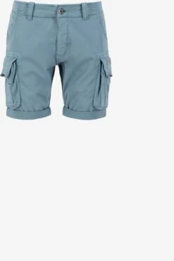 Alpha Industries Cargo Shorts Regular Cargobroek Heren Blauw