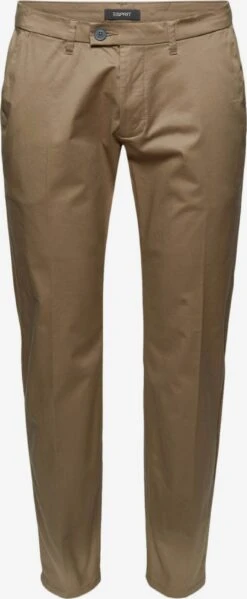ESPRIT Chinos Slimfit Chino Heren Sand