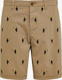 Threadbare Chino Shorts Regular Chino Tropez Heren Sand