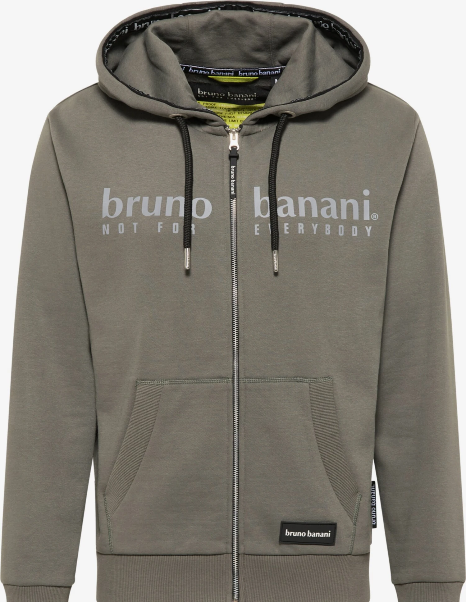 Bruno Banani Sweatvesten Met Capuchon Sweatvest ALVAREZ Heren Beige 1 Bruno Banani Sweatvesten Met Capuchon Sweatvest ALVAREZ Heren Beige