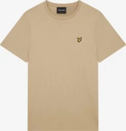 Lyle & Scott T-shirts Shirt Heren Lichtbruin