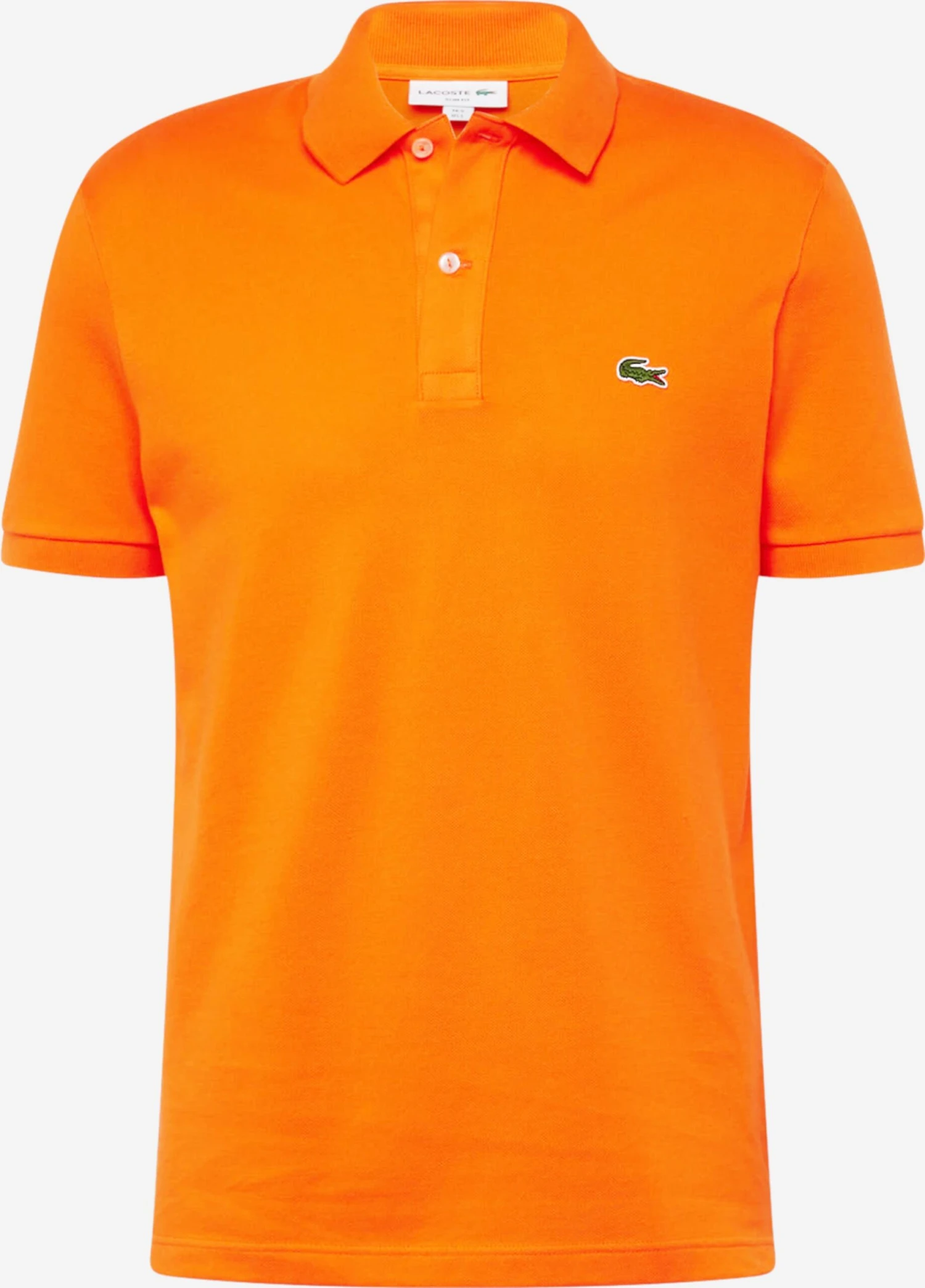 Lacoste Polos Slim Fit Shirt Heren Neonoranje 1 Lacoste Polos Slim Fit Shirt Heren Neonoranje