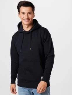 Solid Hoodies Sweatshirt Mason Heren Zwart -Herenkleding Winkel 134dde4f376e54a4fe0bd123782e868d