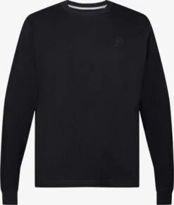 ESPRIT Longsleeves Shirt Heren Zwart
