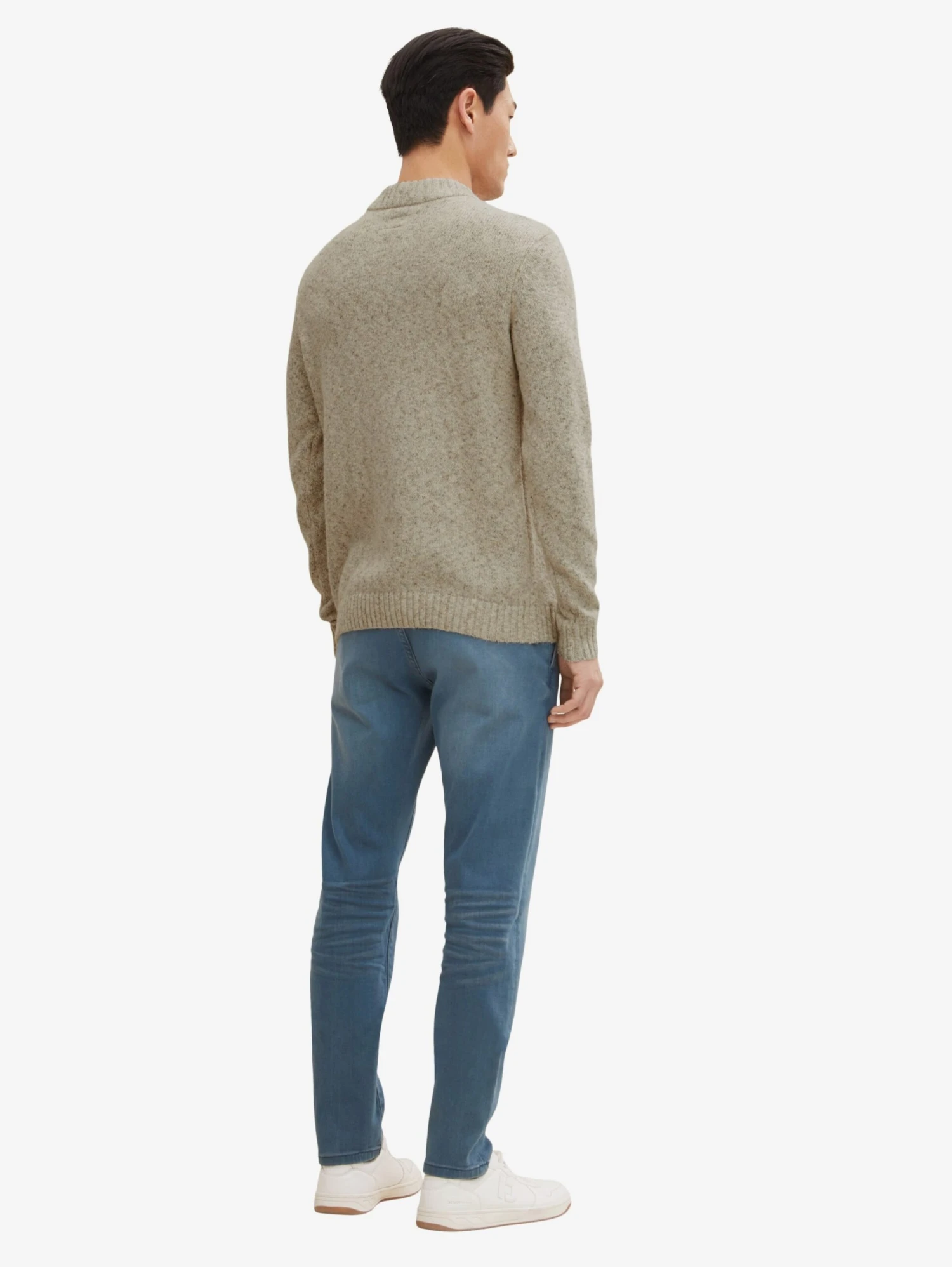 Tom Tailor Straight Regular Jeans Travis Heren Blauw 4 Tom Tailor Straight Regular Jeans Travis Heren Blauw - Afbeelding 4