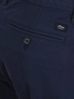 S.Oliver Chinos Regular Chino Heren Indigo -Herenkleding Winkel 1755ed8c92b0e2dfa131cd4fbd2229a4