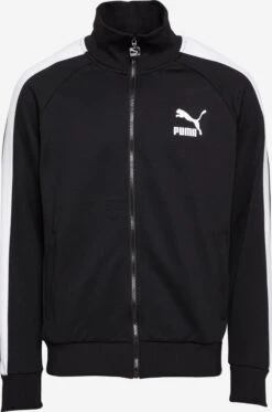 Puma Sweatvesten Sweatvest Iconic T7 Heren Zwart
