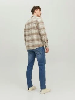 Jack & Jones Jeans Tapered Jeans Mike Heren Blauw -Herenkleding Winkel 188abcb05fb9bc9b66404be8f385ab26