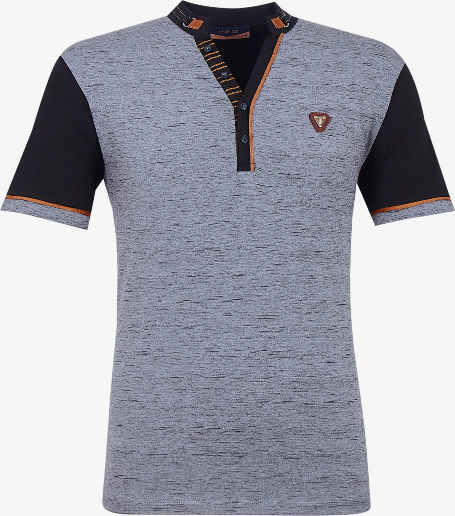 Polos Shirt Heren Grijs Gemêleerd 1 Polos Shirt Heren Grijs Gemêleerd