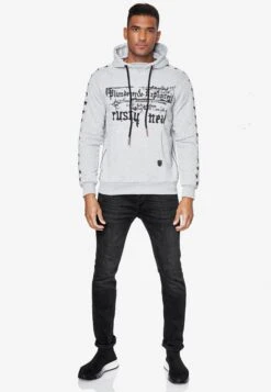 Hoodies Sweatshirt Heren Grijs -Herenkleding Winkel 1a61399e00818ffd4f3d794746b48103