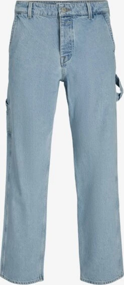 Jack & Jones Jeans Loosefit Cargojeans Eddie Heren Blauw