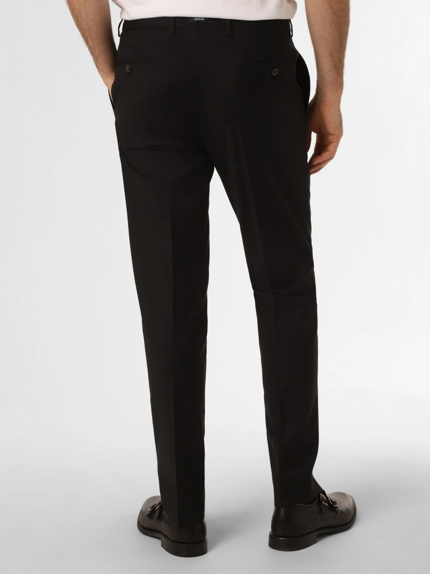 Pantalons Regular Pantalon Heren Zwart 2 Pantalons Regular Pantalon Heren Zwart - Afbeelding 2