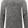 Virtus Longsleeves Shirt Obelia Heren Zwart