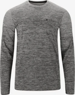 Virtus Longsleeves Shirt Obelia Heren Zwart