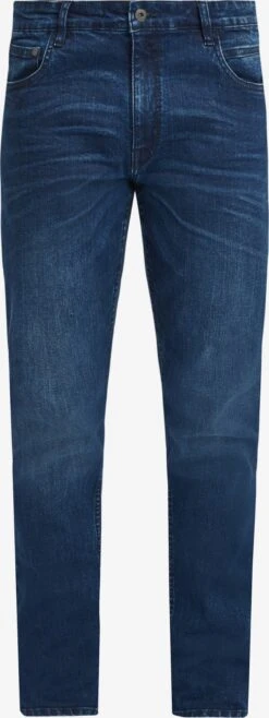 Solid Straight Regular Jeans Finlay Heren Blauw