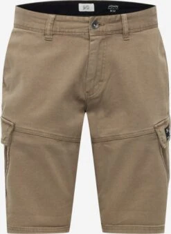 QS By S.Oliver Cargo Shorts Regular Cargobroek JOHN Heren Lichtbruin