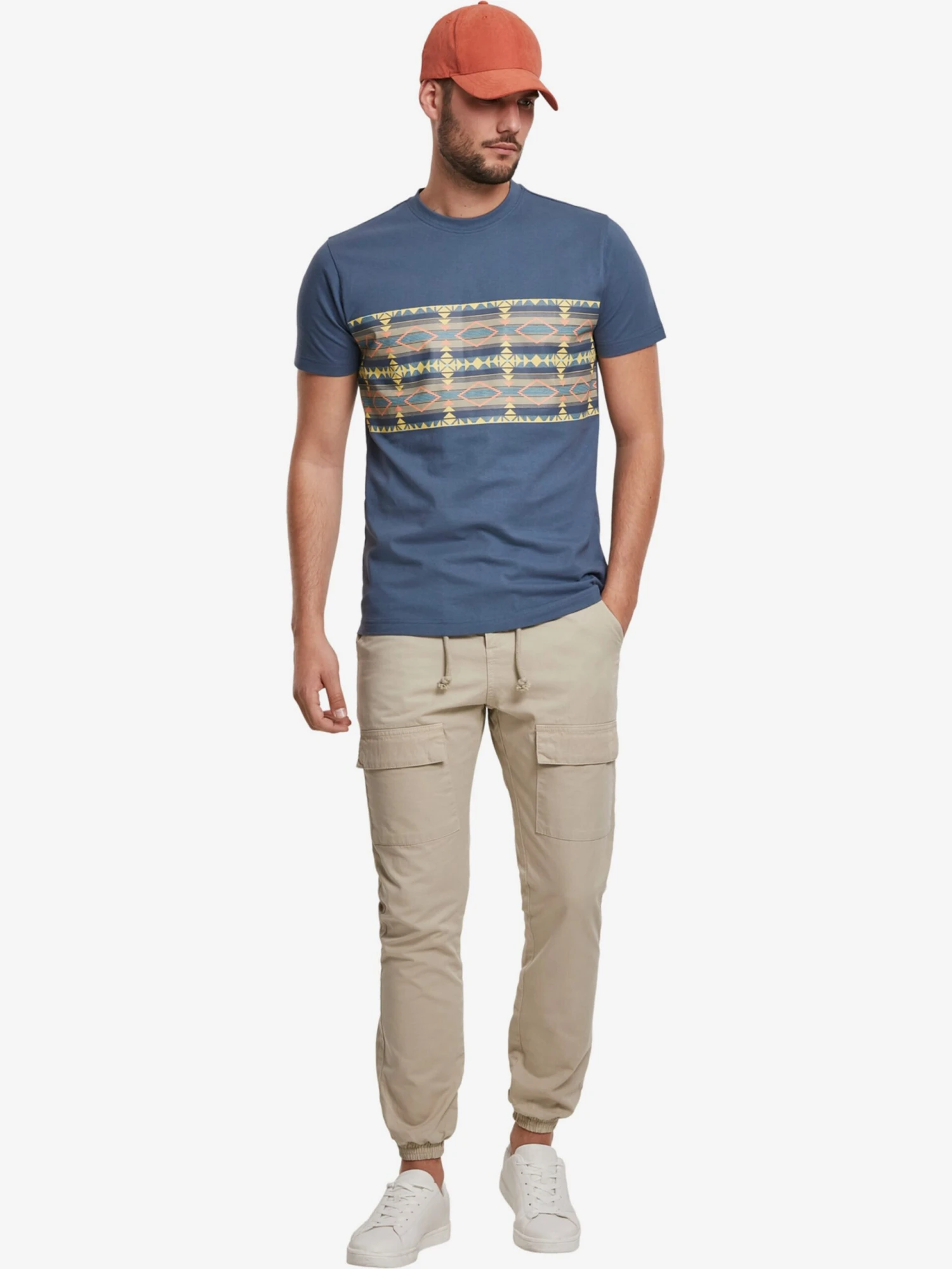 URBAN CLASSICS Cargobroeken Tapered Cargobroek Heren Beige 3 URBAN CLASSICS Cargobroeken Tapered Cargobroek Heren Beige - Afbeelding 3