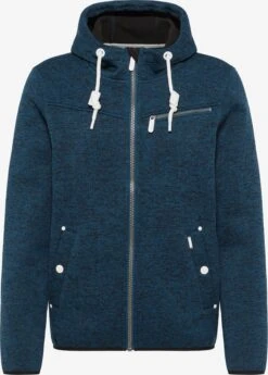 ICEBOUND Fleece Jassen Fleece Jas Heren Blauw Gemêleerd