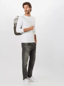 Gant Longsleeves Regular Fit Shirt Heren Wit -Herenkleding Winkel 2b06a99473f725a37a9bb9b852e98fdf