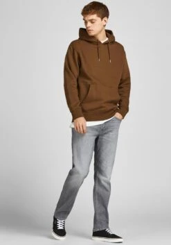 Jack & Jones Jeans Slimfit Jeans Tim Heren Grijs -Herenkleding Winkel 2b1d586d237d39f9576067f64f93a7c3