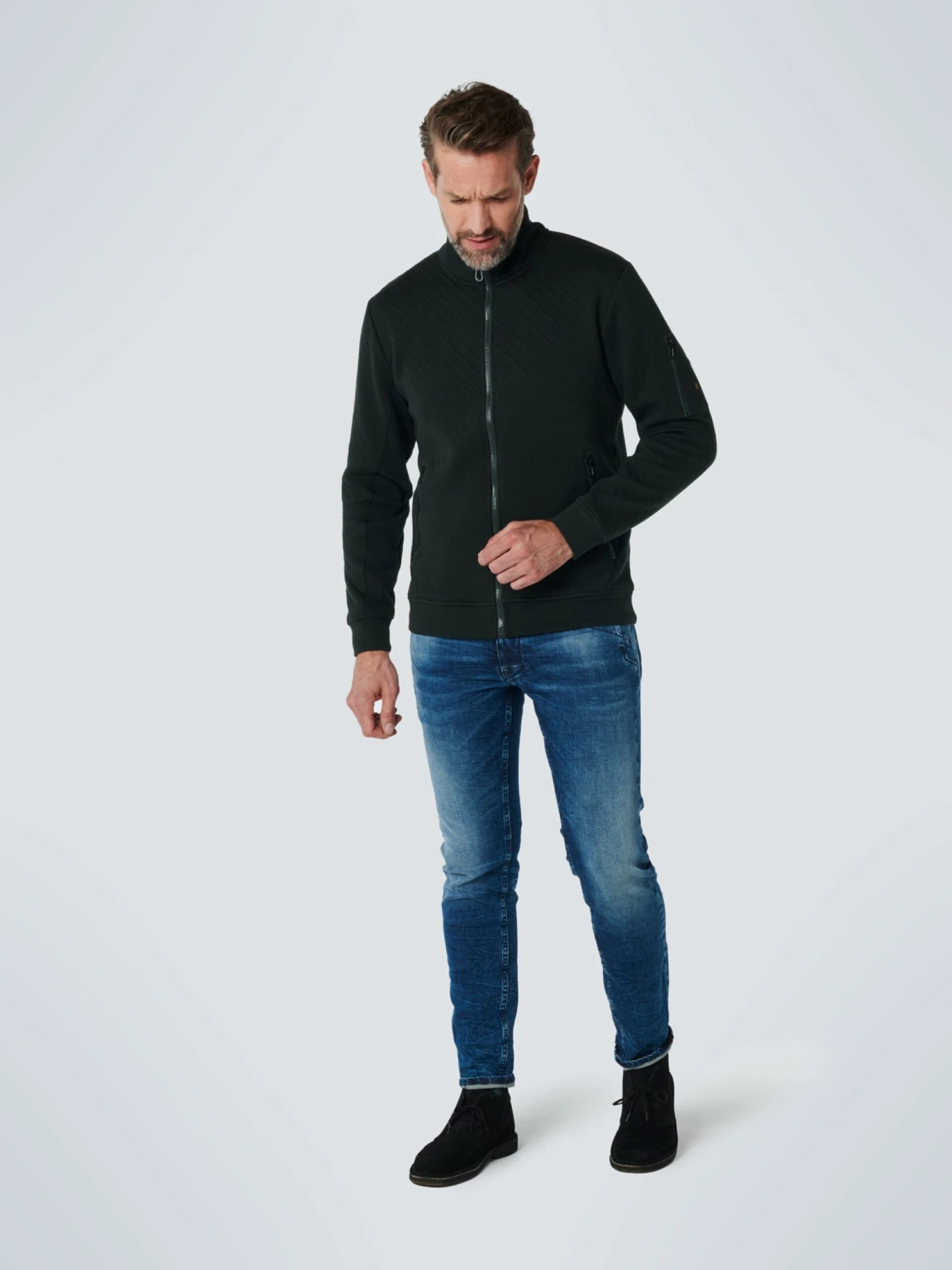 No-Excess Sweatvesten Sweatvest Heren Donkergroen 5 No-Excess Sweatvesten Sweatvest Heren Donkergroen - Afbeelding 5