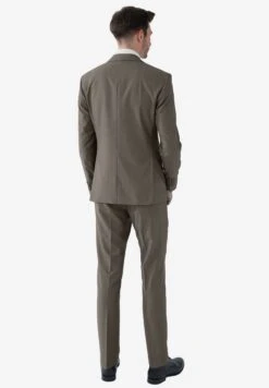 Pakken & Kostuums Slimfit Pak Heren Taupe -Herenkleding Winkel 2e5c95c693e50910c06276b2e6fe666b