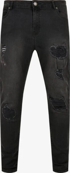 URBAN CLASSICS Jeans Slimfit Jeans Heren Zwart