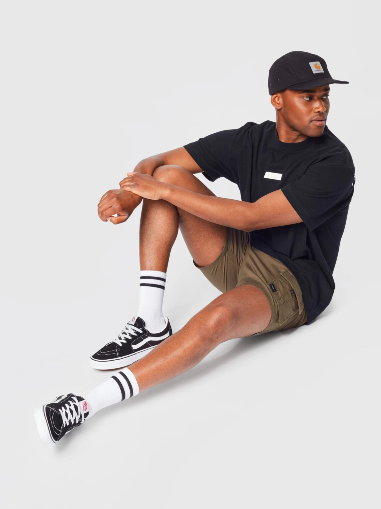 Hollister Cargo Shorts Regular Cargobroek Heren Olijfgroen 5 Hollister Cargo Shorts Regular Cargobroek Heren Olijfgroen - Afbeelding 5