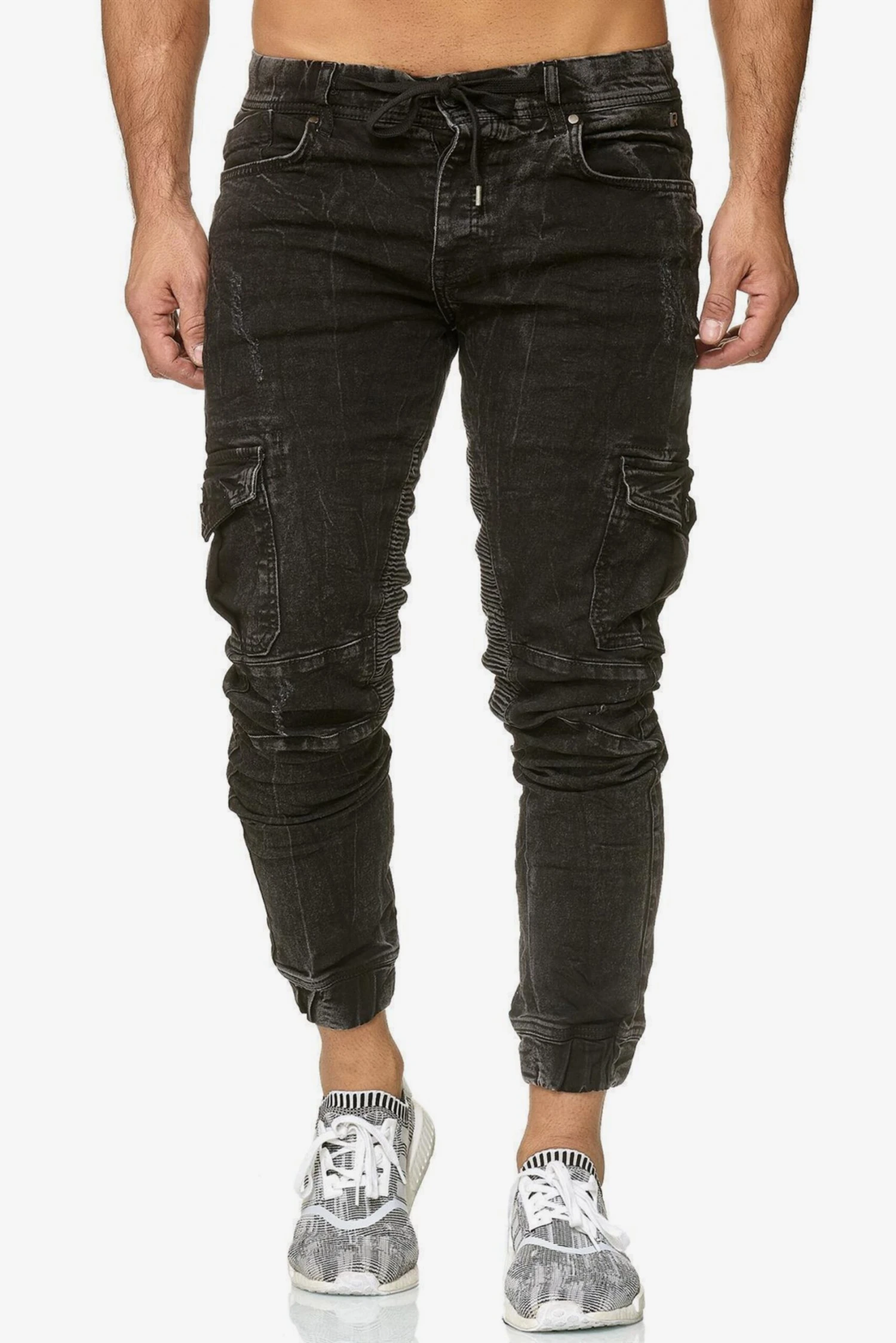 Jeans Tapered Jeans Heren Zwart 3 Jeans Tapered Jeans Heren Zwart - Afbeelding 3