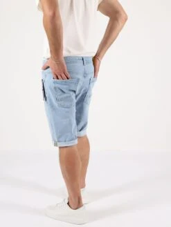 Denim Shorts Regular Jeans Thomas Heren Lichtblauw -Herenkleding Winkel 30c72ca91ec6fcce3fed7deb43745cec