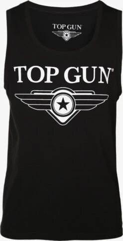 Top Gun Tanktops Shirt Engine Heren Zwart