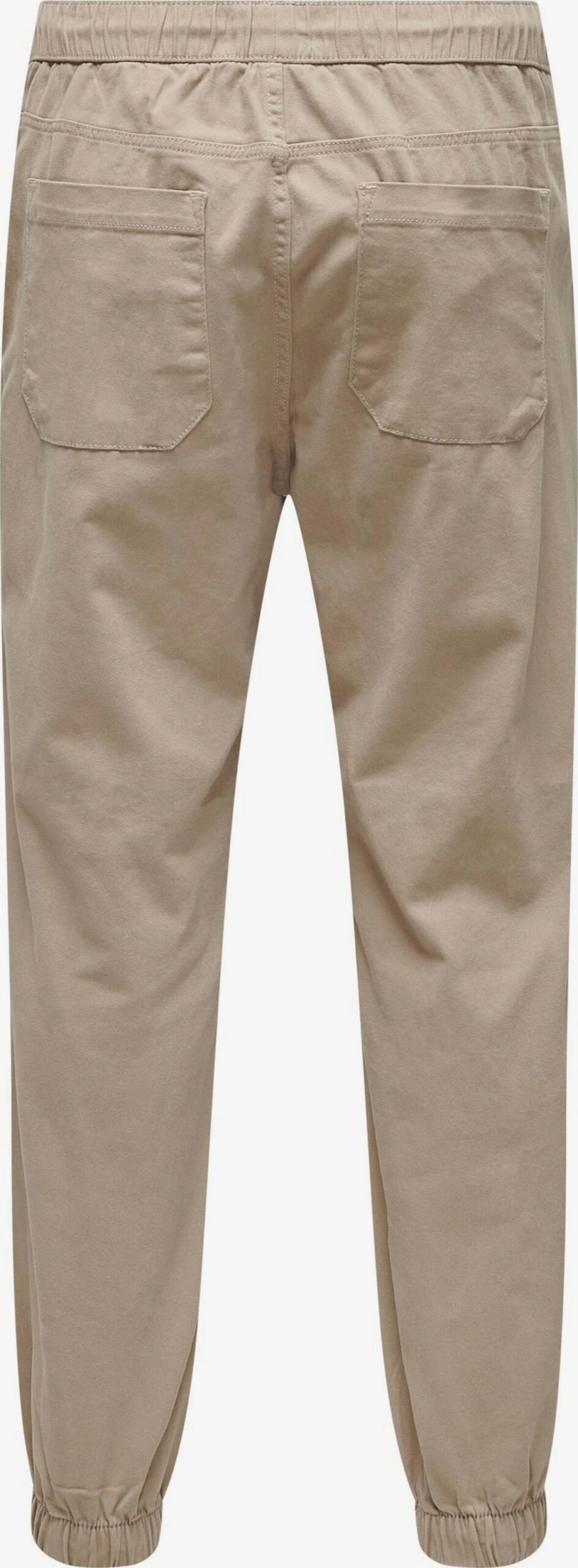 Only & Sons Pantalons Tapered Broek LINUS Heren Donkerbeige 2 Only & Sons Pantalons Tapered Broek LINUS Heren Donkerbeige - Afbeelding 2