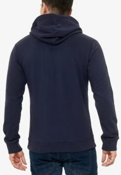 Indicode Jeans Sweatvesten Met Capuchon Sweatvest Braidwood Heren Enziaan -Herenkleding Winkel 31b5e50f43c219f76a546ef02fa505cf