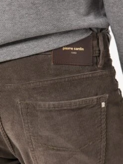 Pierre Cardin Pantalons Regular Broek Lyon Heren Donkerbruin -Herenkleding Winkel 32756d000fe6791db762657abf9b8a46