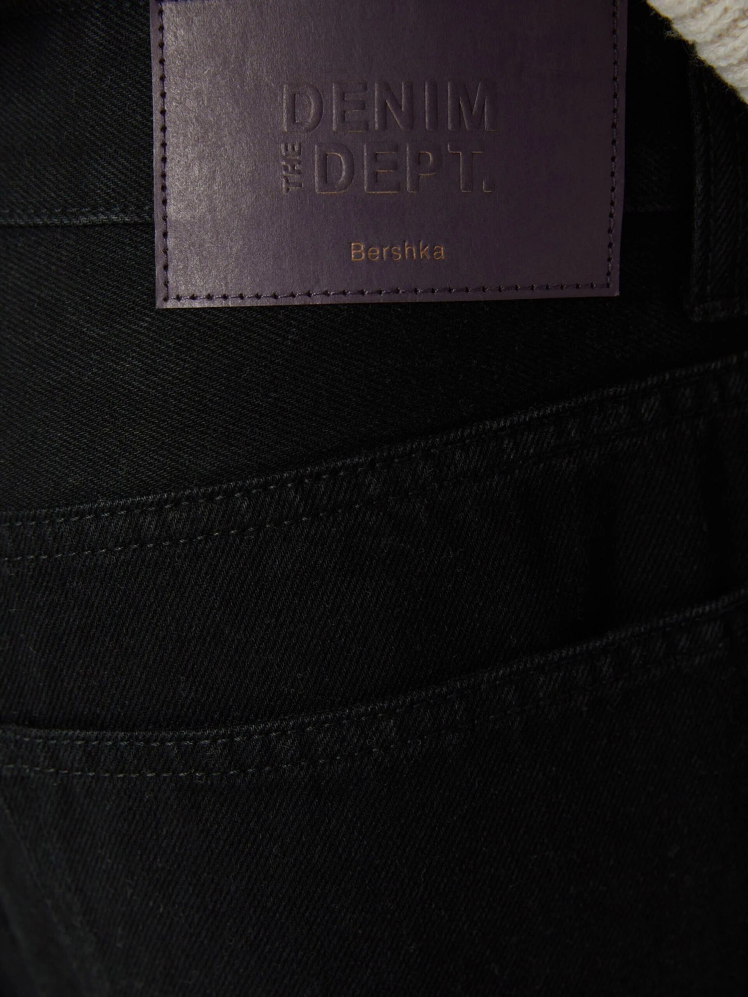 BERSHKA Jeans Loosefit Jeans Heren Zwart 3 BERSHKA Jeans Loosefit Jeans Heren Zwart - Afbeelding 3