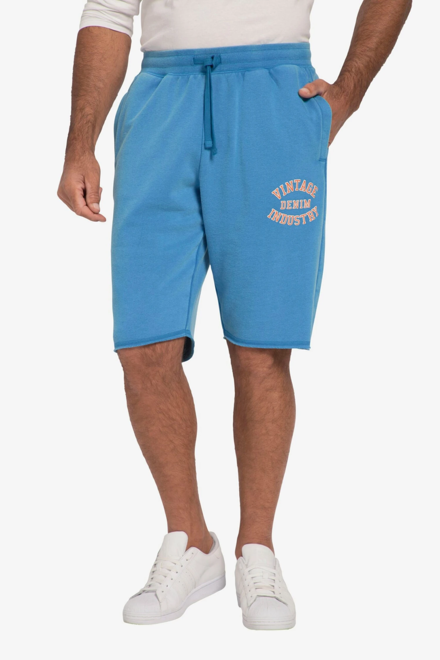 JP1880 Sweat Shorts Regular Broek Heren Aqua 3 JP1880 Sweat Shorts Regular Broek Heren Aqua - Afbeelding 3