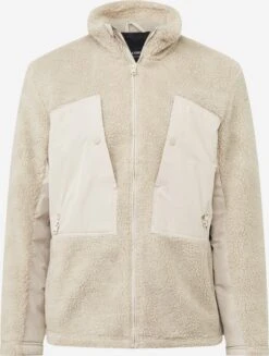 Only & Sons Fleece Jassen Fleece Jas Heren Taupe