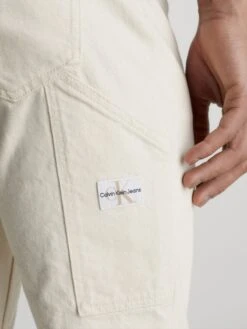 Calvin Klein Jeans Straight Bootcut Jeans Heren Wit -Herenkleding Winkel 339e1ff08c56b6b35bb7fe2e851a45ee